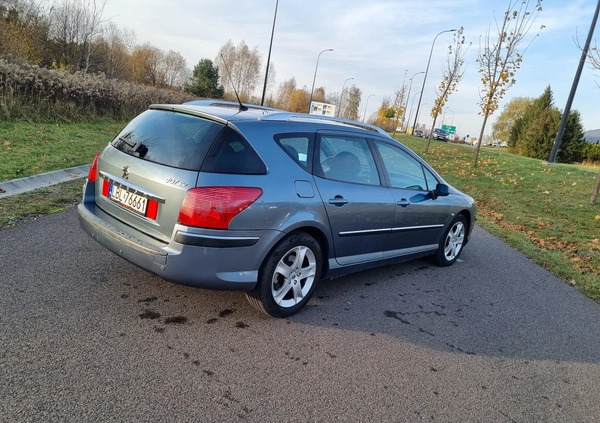 Peugeot 407 cena 13500 przebieg: 212000, rok produkcji 2005 z Biłgoraj małe 106